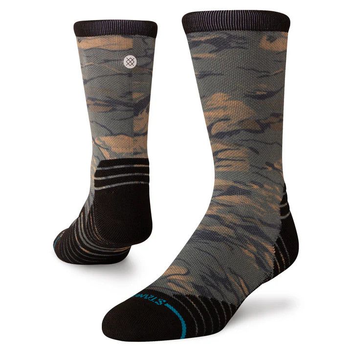 Stance Rompin Crew Sock Brown