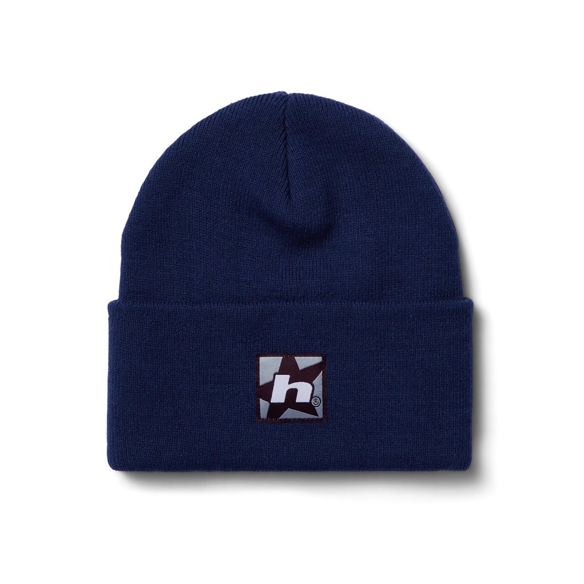 Huf Star Box Logo Beanie Navy