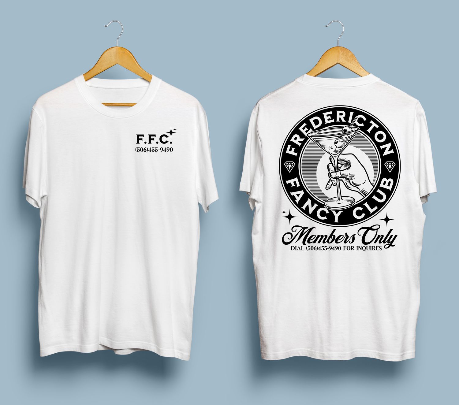 East Side Fancy Club Tee White