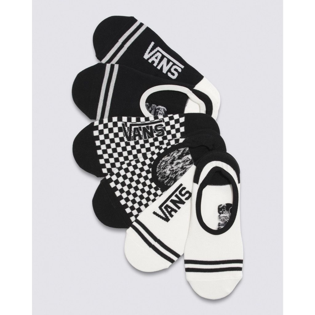 Vans Canoodle Sock 3 Pack Best me Black