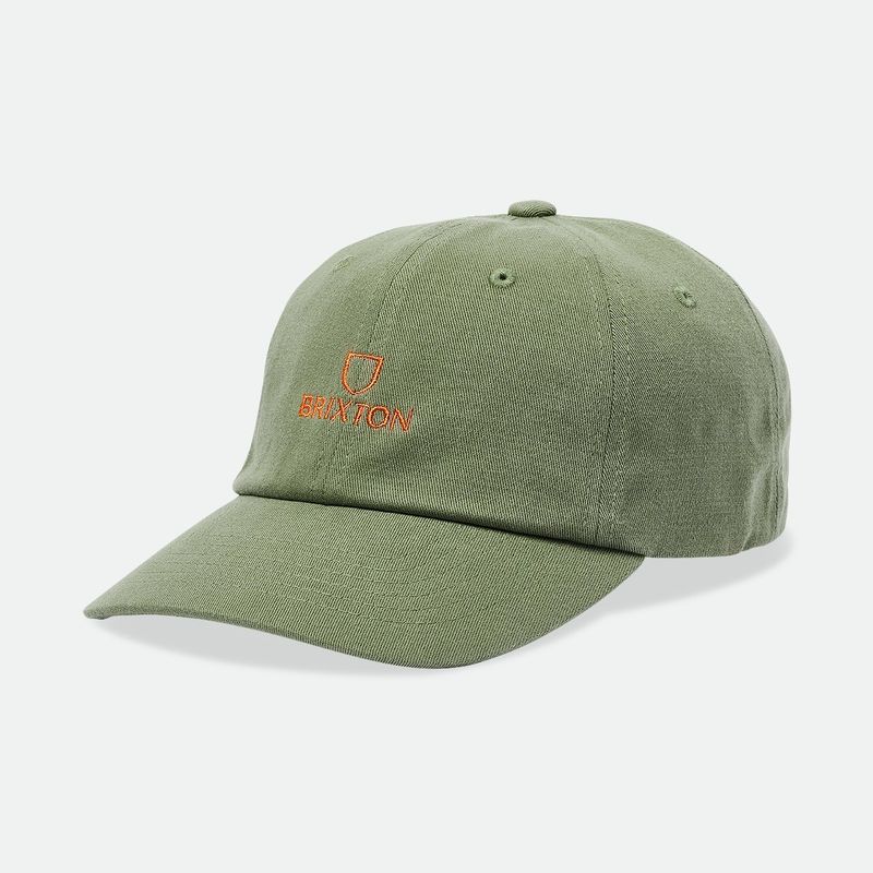 Brixton Alpha NP LP Cap Olive Rinse