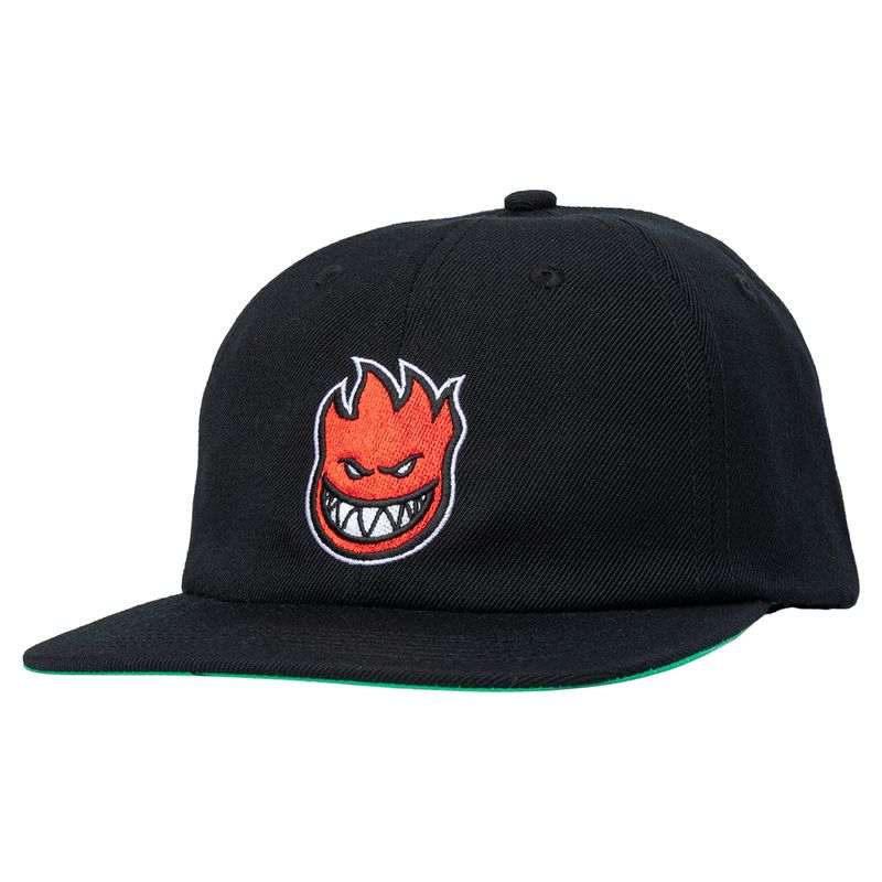 Spitfire Lil Bighead Fill Strapback Black Red Green
