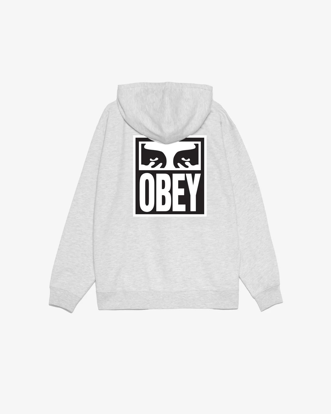 Obey Eyes Icon Hood Fleece Heather