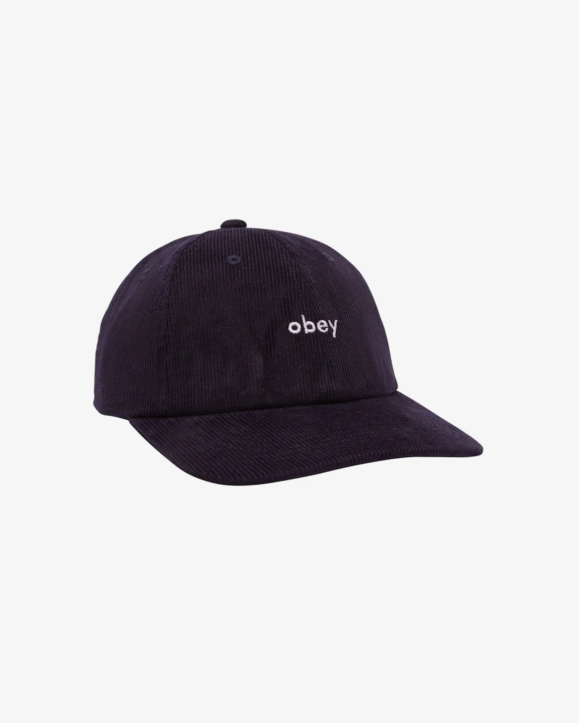 LOWERCASE CORDUROY 6P STRAPBACK Black