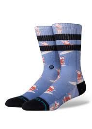 Stance Surfing Santa Crew Blue