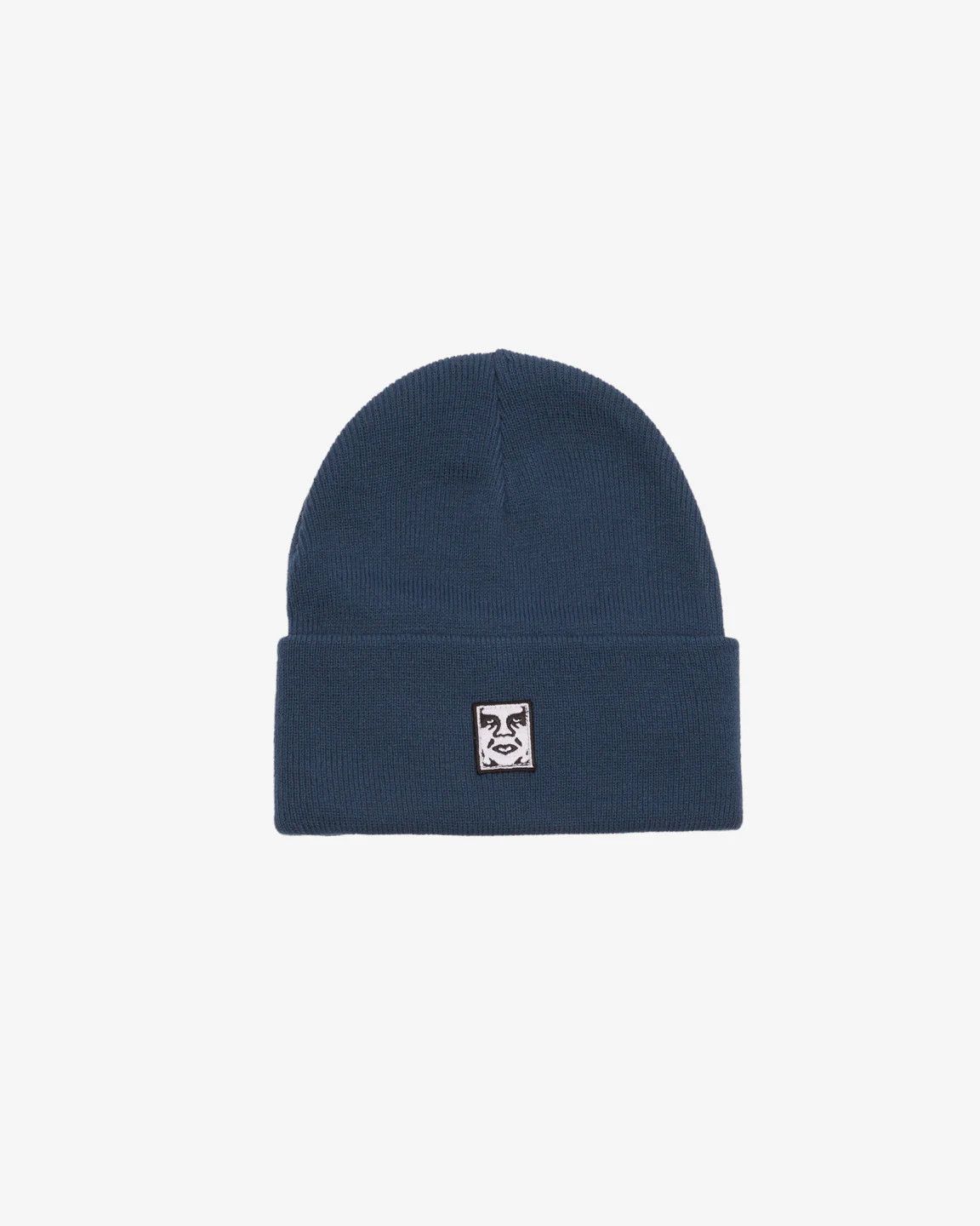 Obey Icon Patch Cuff Beanie Legion Blue