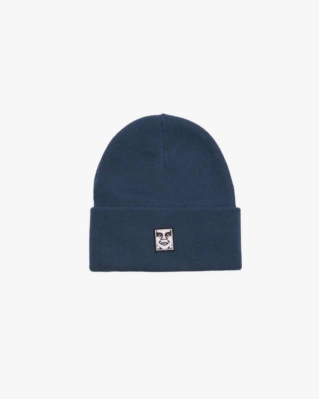Obey Icon Patch Cuff Beanie Legion Blue