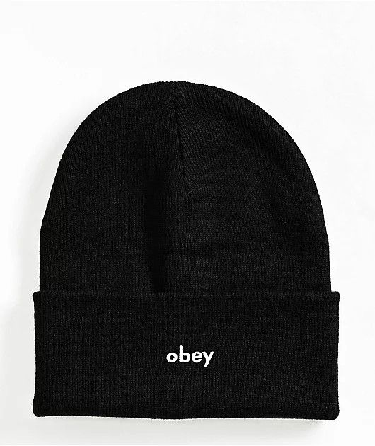 Obey Karma Beanie Black