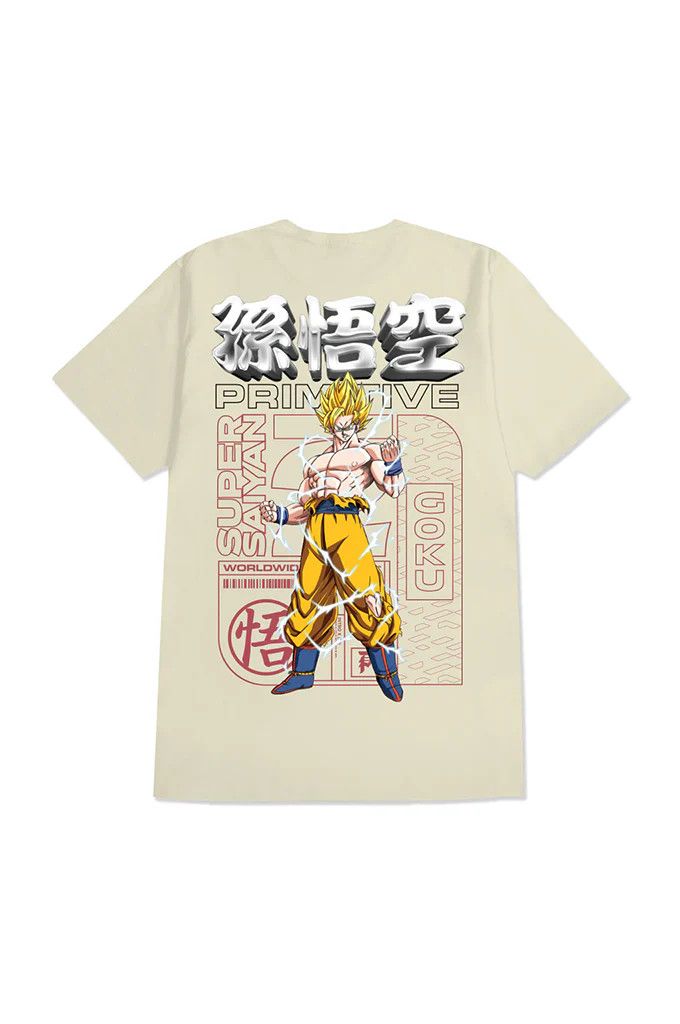Primitive DBZ Spirit Tee Cream