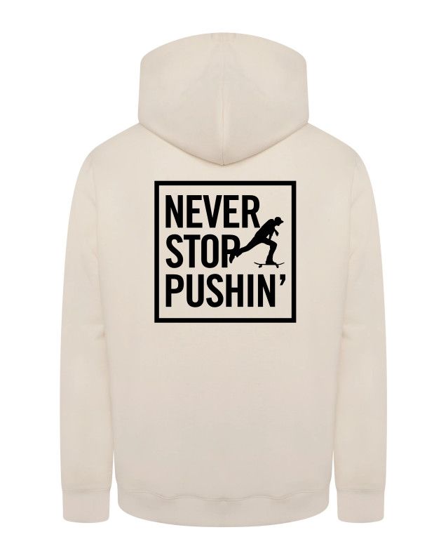 Never Stop Box Script Heavyweight Hood Bone