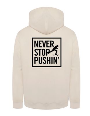 Never Stop Box Script Heavyweight Hood Bone
