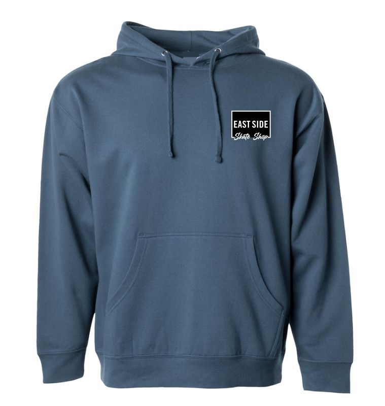 East Side Skate Shop Box Script Hoody Storm Blue