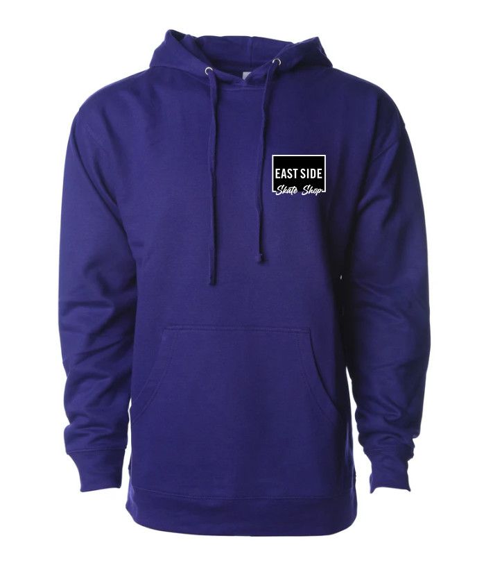 East Side Skate Shop Box Script Hoody Purple