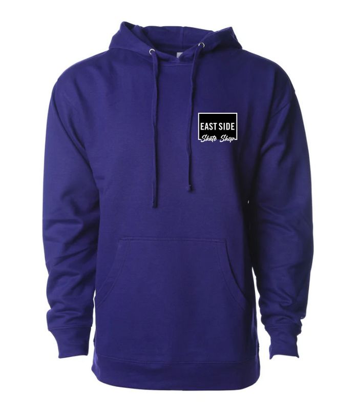 East Side Skate Shop Box Script Hoody Purple