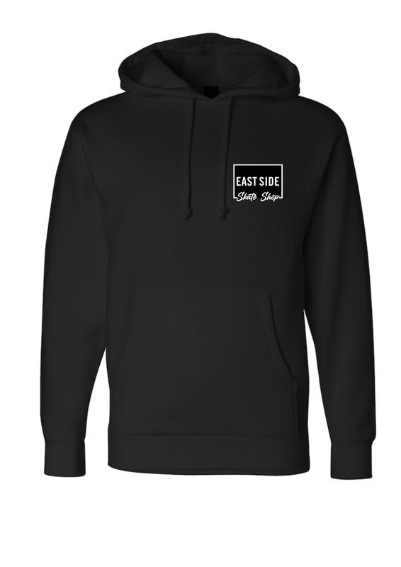 East Side Skate Shop Box Hoody Black