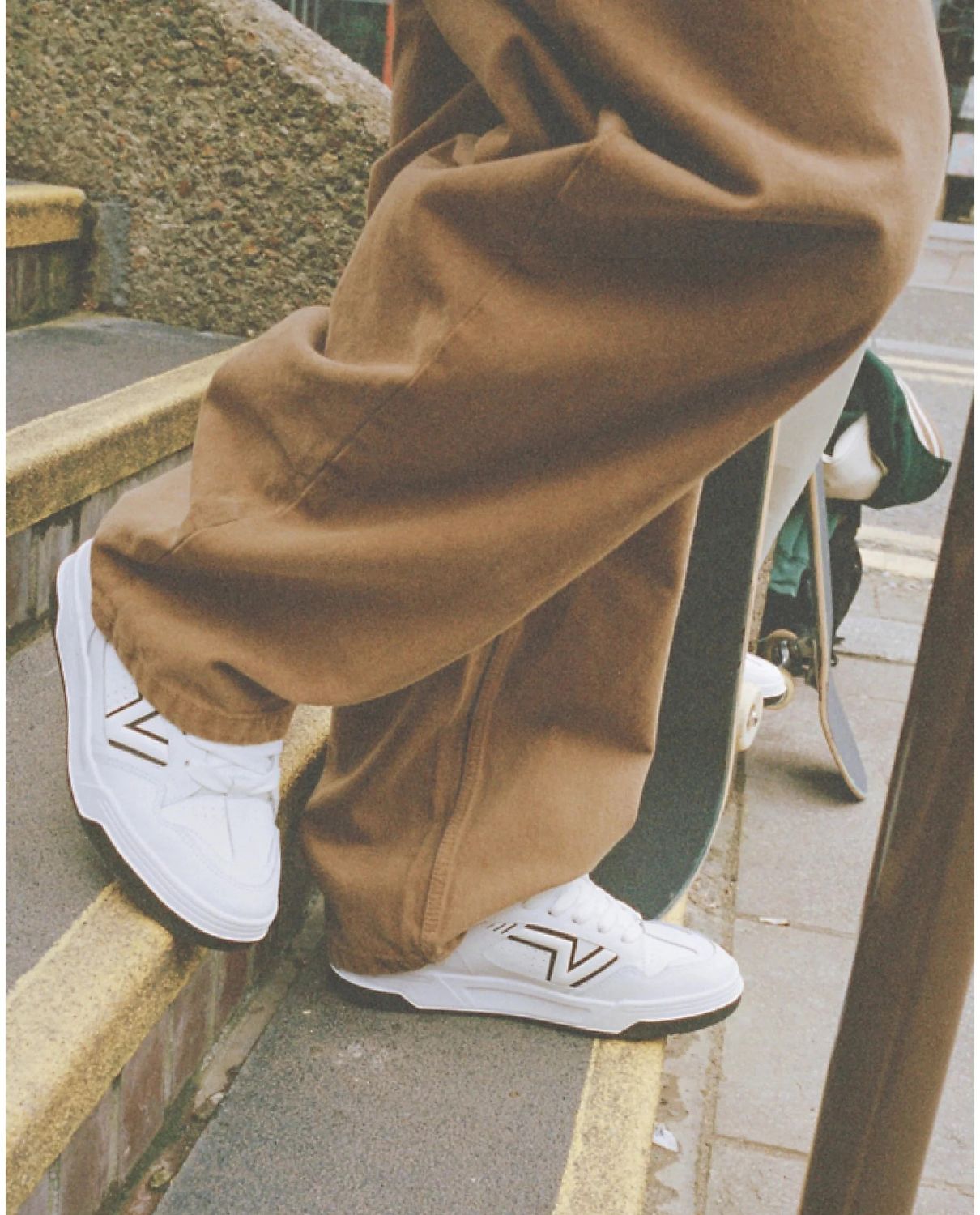 Vans Check 5 Baggy Denim Pant Sepia
