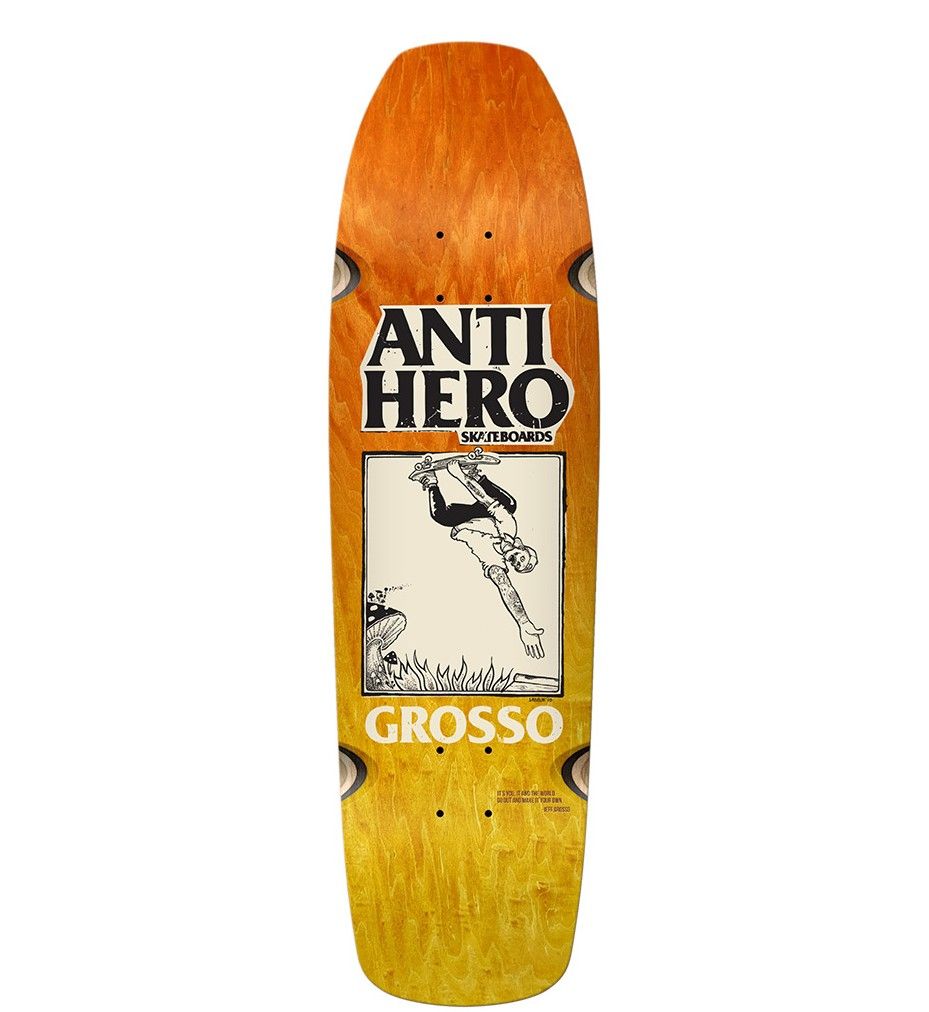 SSD 25 GROSSO HAND PLANT FADE 9.25 WHEEL WELLS SQUARE EDGE