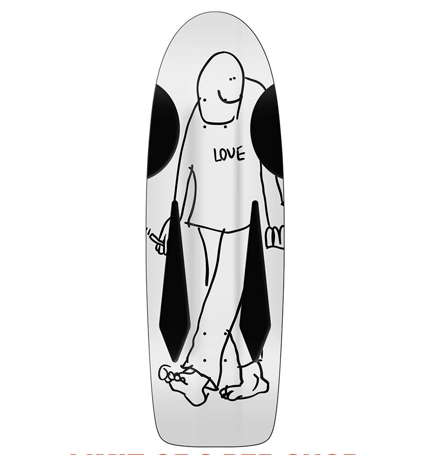 SSD 25 BEAMER LOVE 10.75 33.75 WB 16.125  (COLORWAY: WHITE)