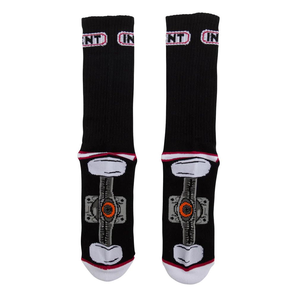INDY CREW SOCKS TRUCK SOCK Black