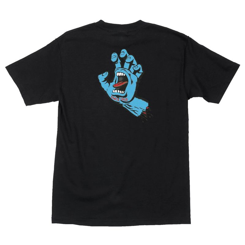 Santa Cruz Screaming Hand Tee Black