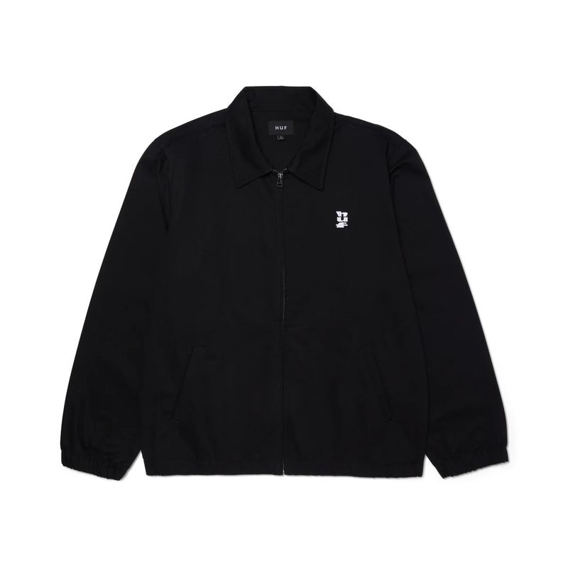 HUF SET MEGABLAST SHOP JACKET	BLACK