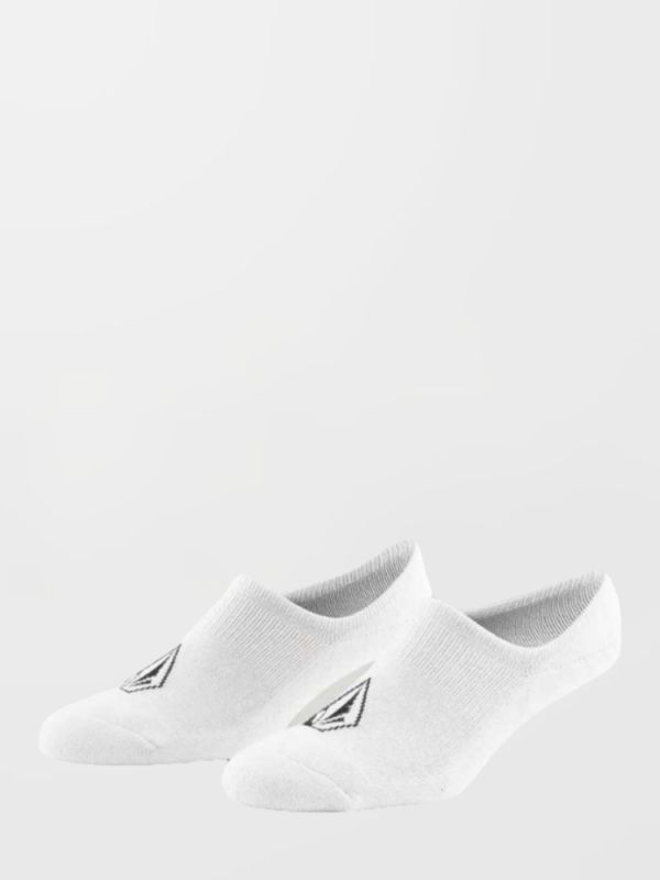 STONES NO SHOW SOCK WHITE