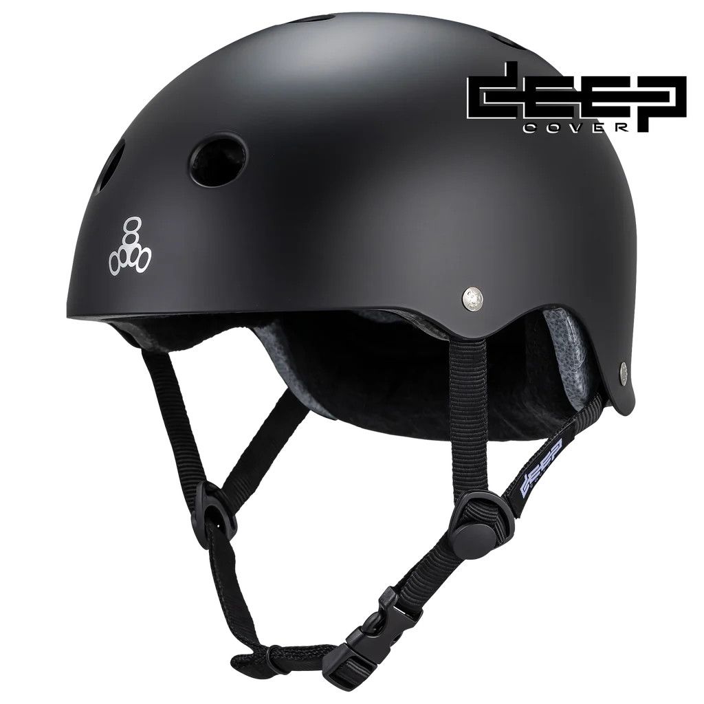 TRIPLE 8 - DEEP COVER - BLACK MATTE