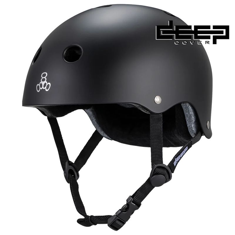 TRIPLE 8 - DEEP COVER - BLACK MATTE