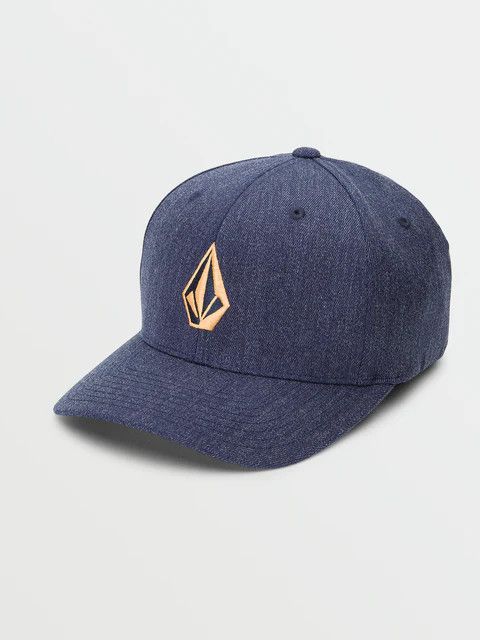 FULL STONE HTHR FLEXFIT HAT DEEP BLUE