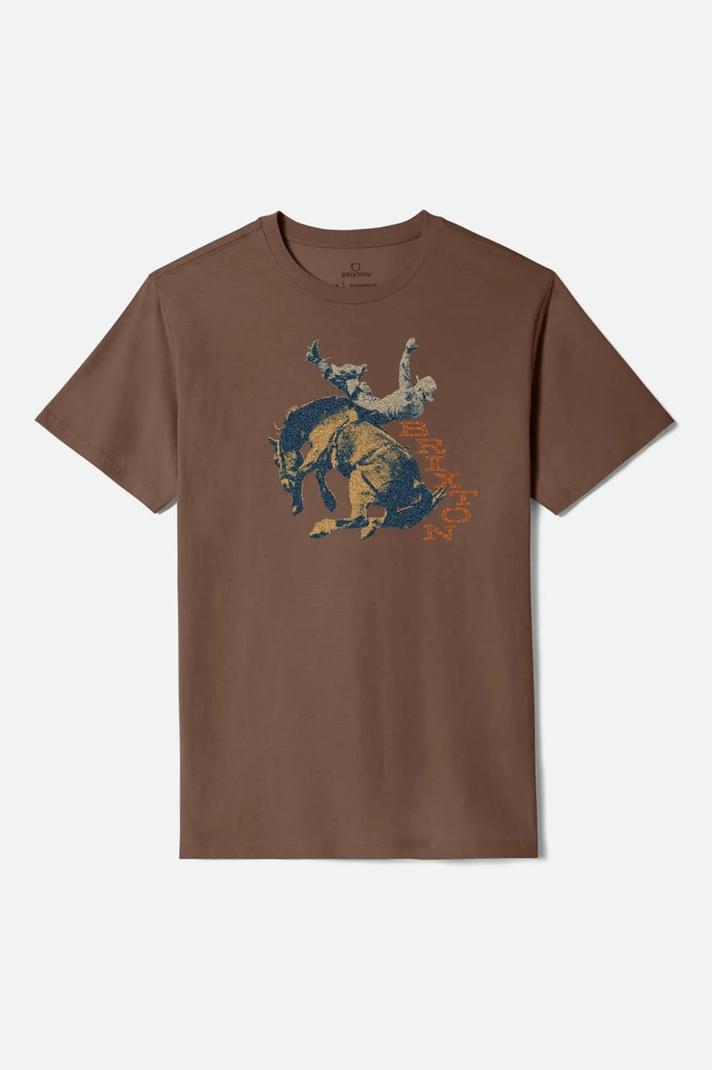 ROWDY S/S TLRT - PINECONE BROWN