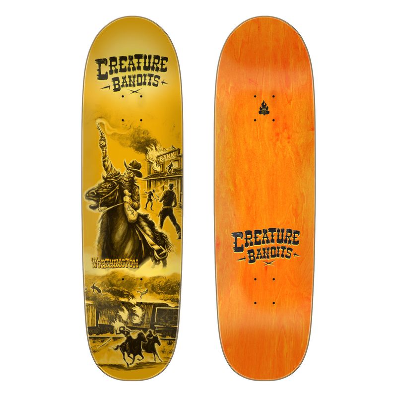 CREATURE PRO DECK WORTHINGTON BANDITS 8.8x31.95 WB 14