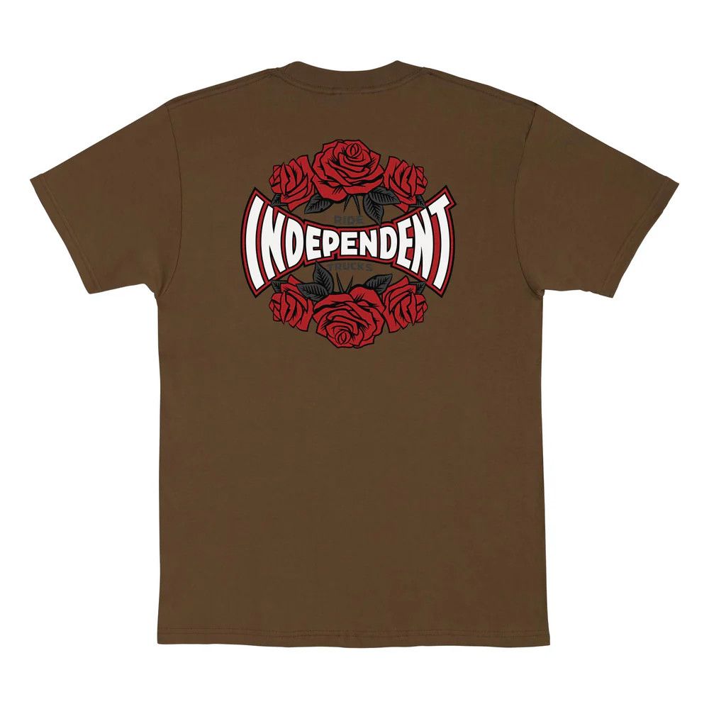 INDY T-SHIRT ROSE SPAN Dark Chocolate
