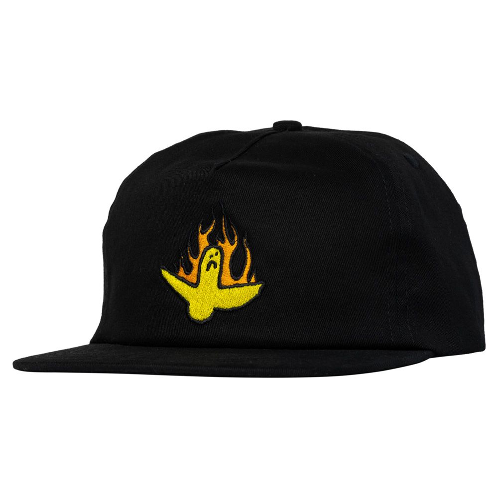 Krooked Fire Bird Snapback Black