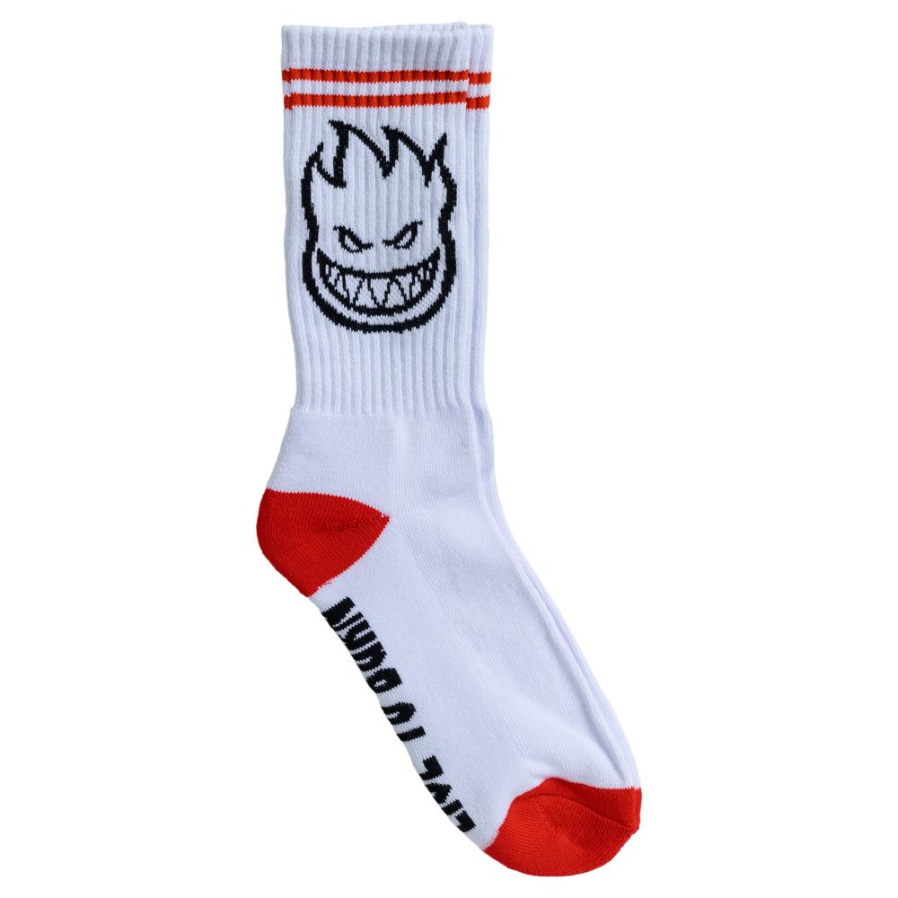 Spitfire Bighead Sock Whitre Red Black