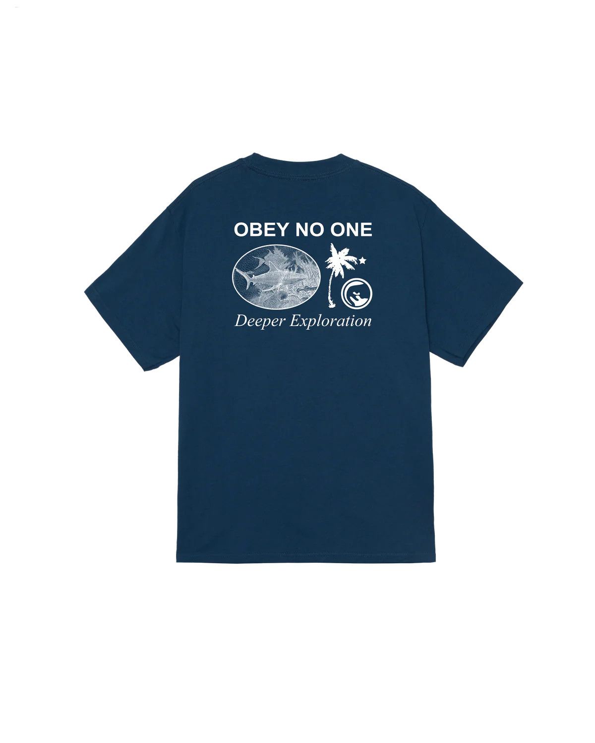 OBEY DEEPER EXPLORATION HBU - HARBOR BLUE