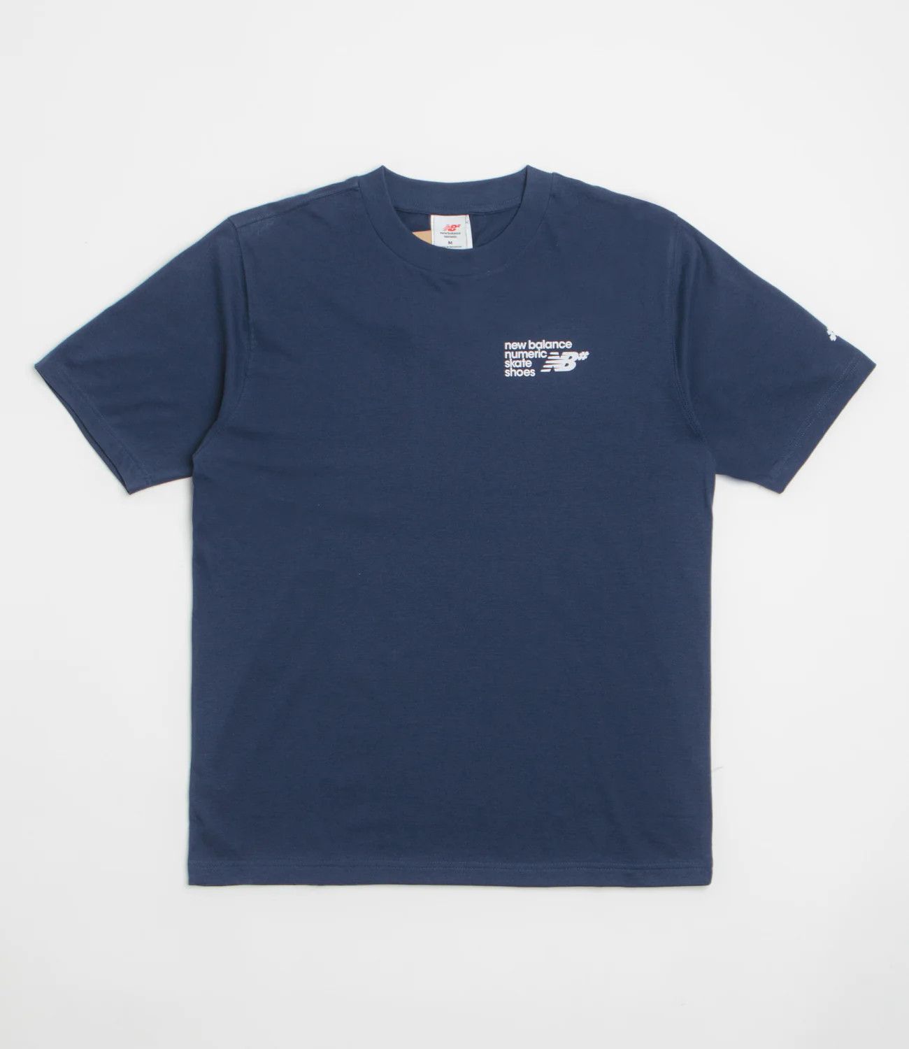 NB# Small Logo Tee Navy