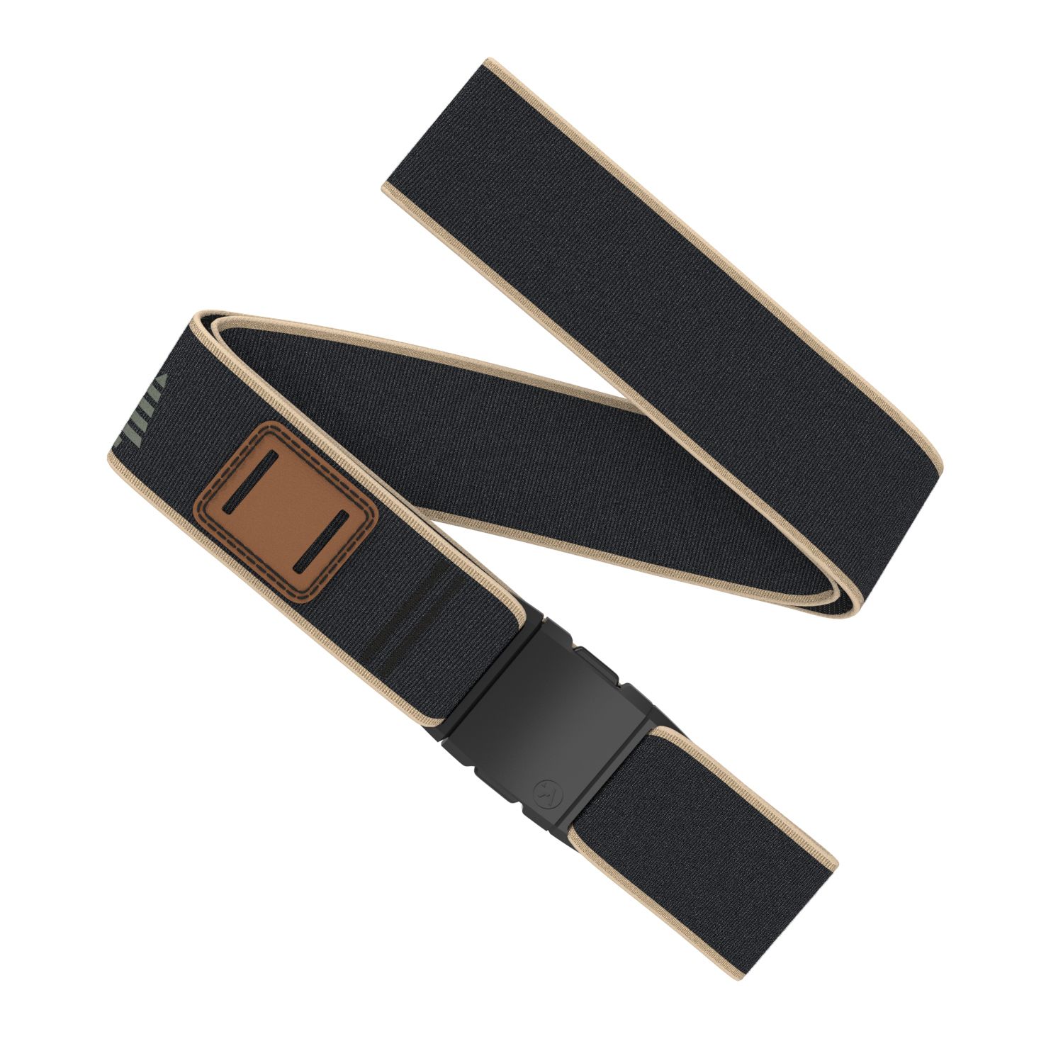 Arcade Stretch Belt - Blackwood-Black/Sand