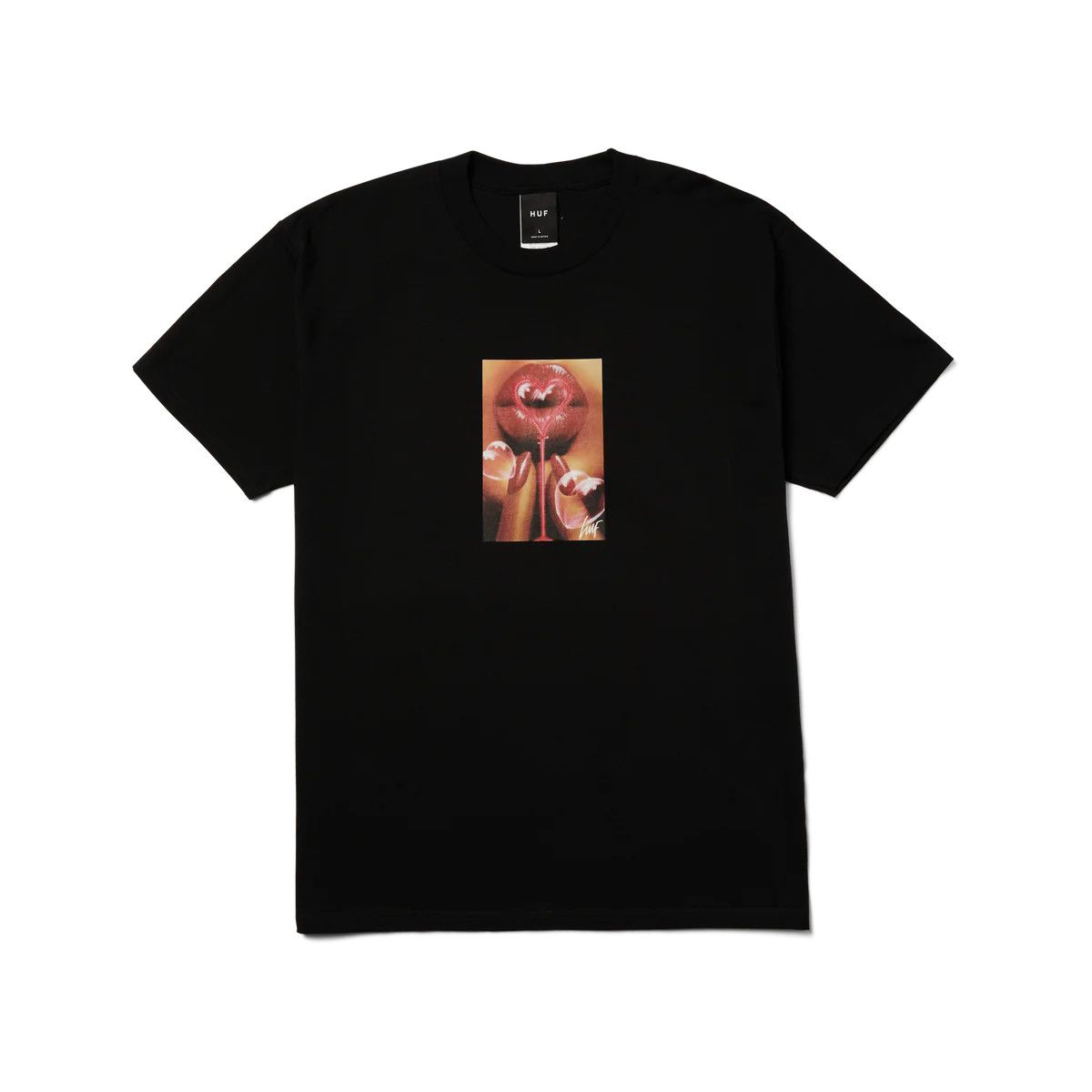 Huf Bubble Tee Black