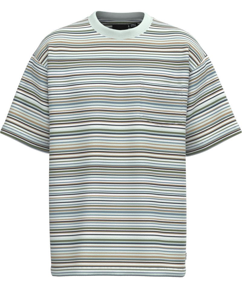 Braden Stripe Knit White