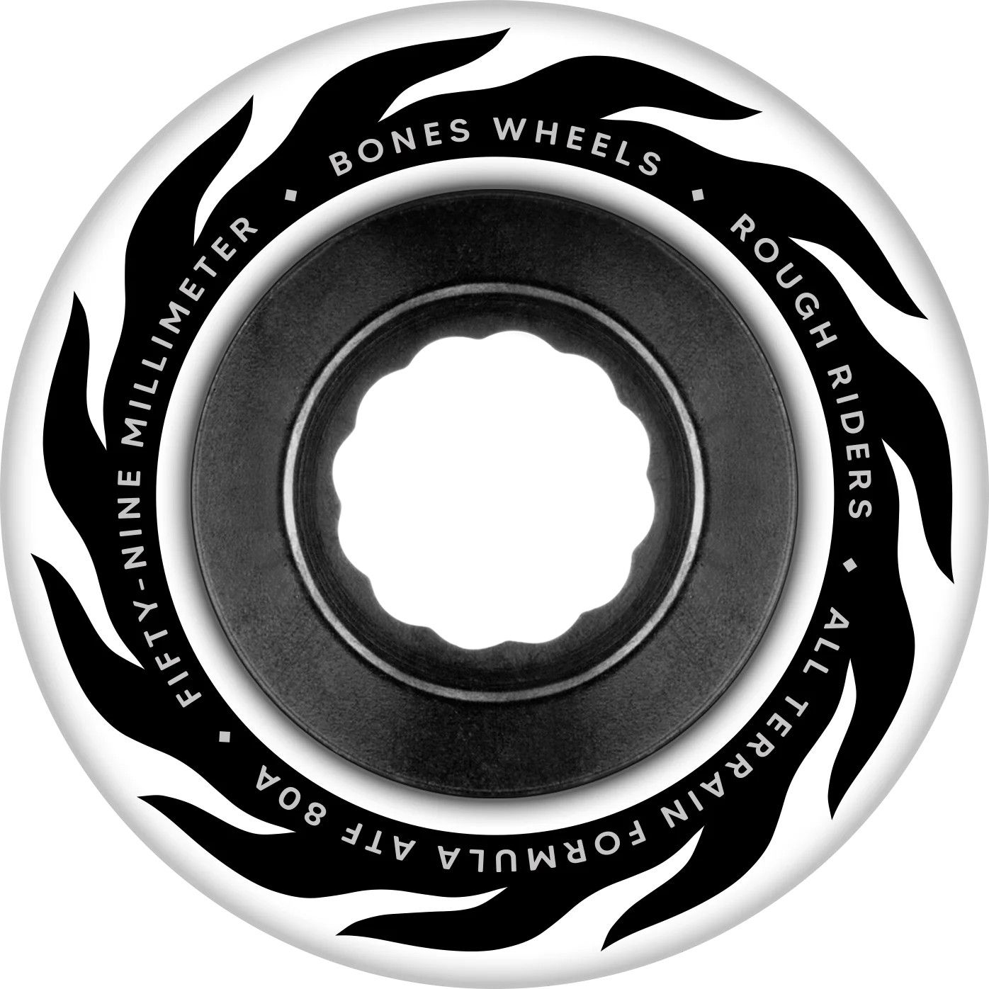 BONES - ATF ROUGH RIDERS ETERNAL FLAME 80A WHITE (59)