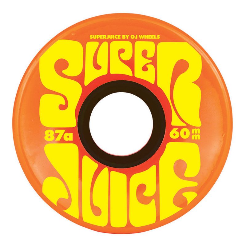 OJS WHEELS SUPER JUICE ORN YEL 87A 60mm