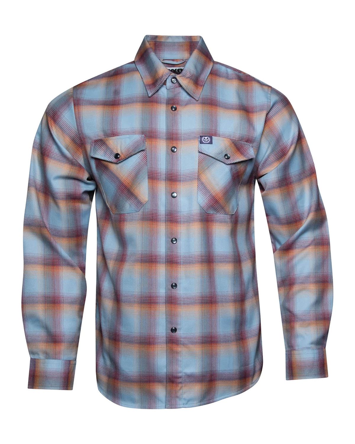 KILLSWITCH ENGAGE FLANNEL - MENS	TIFFANY/ORANGE