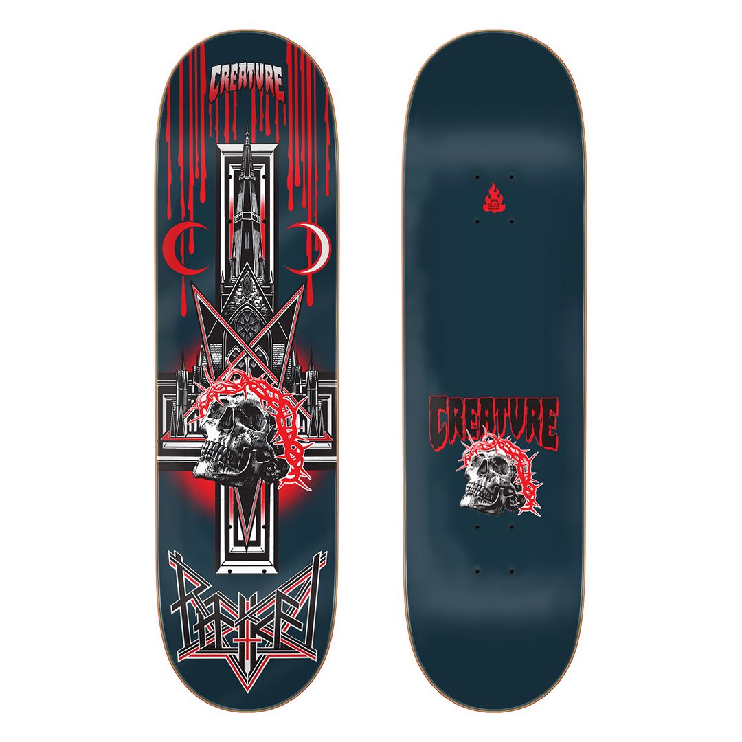 CREATURE PRO DECK BAEKKEL METAL XX 8.51x31.88 WB 14.25