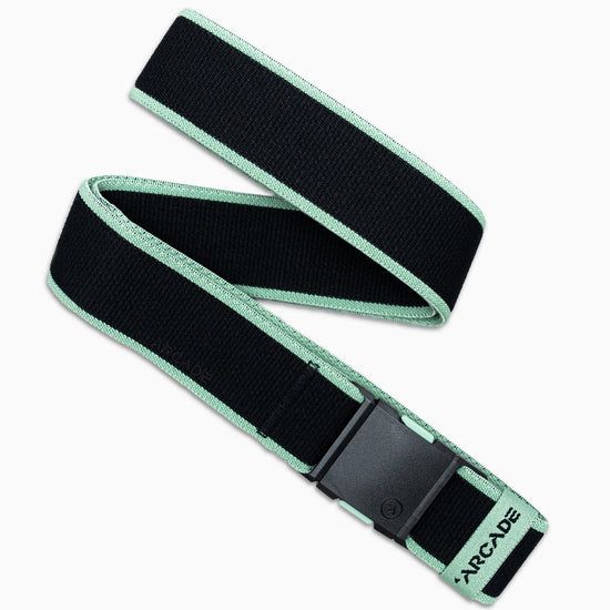 Arcade Stretch Belt - Carto-Black/Mint