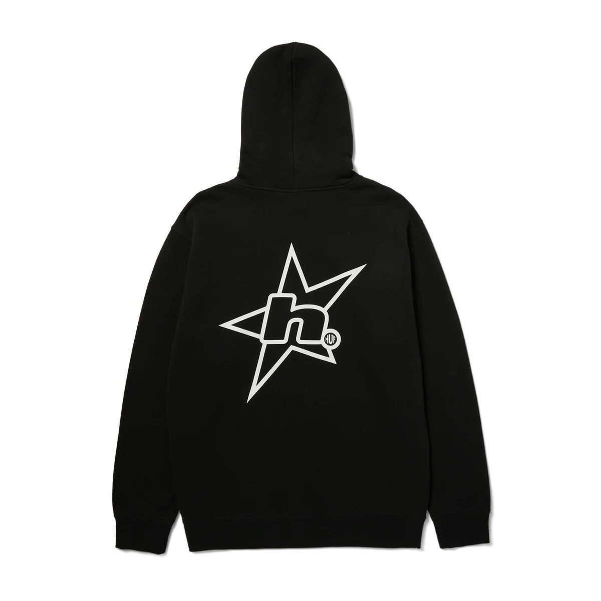 	H STAR P/O HOODIE	BLACK