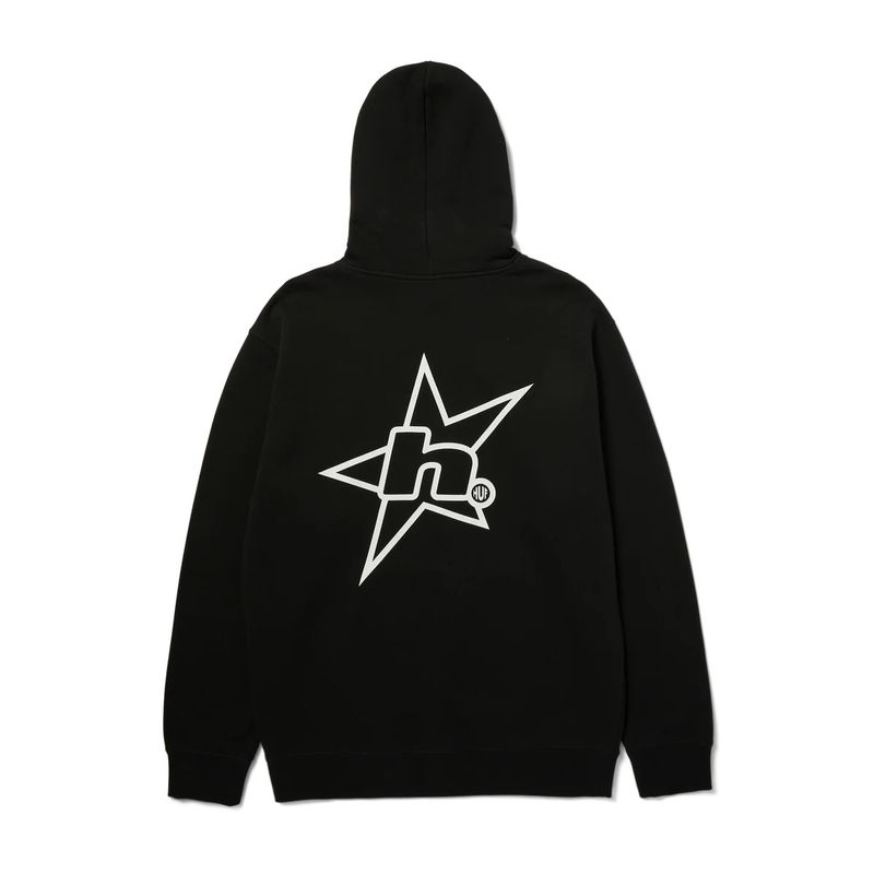 	H STAR P/O HOODIE	BLACK