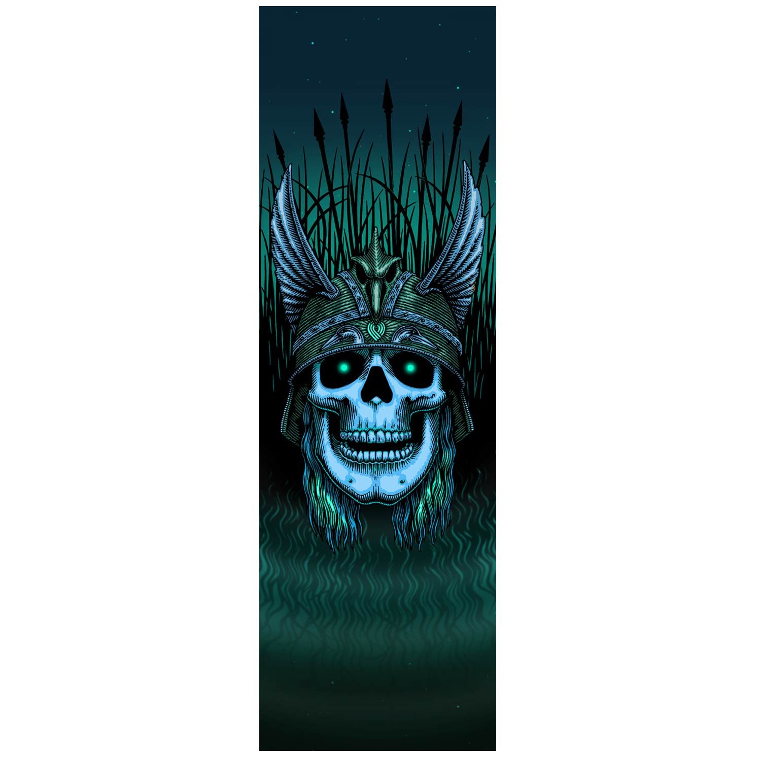 POWELL PERALTA - ANDERSON SKULL GREEN GRIP SHEET (10.5)