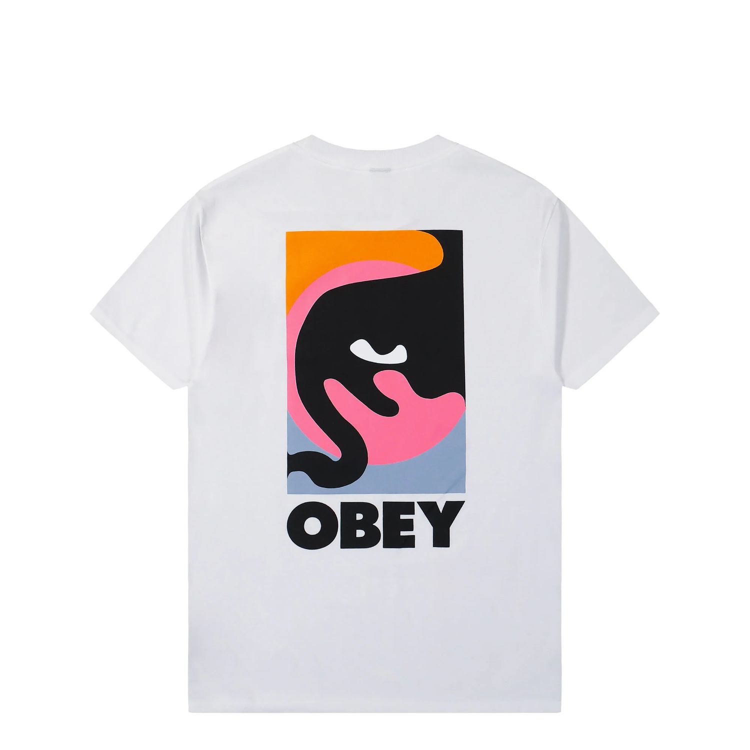 OBEY QUARTER ICON TEE WHITE