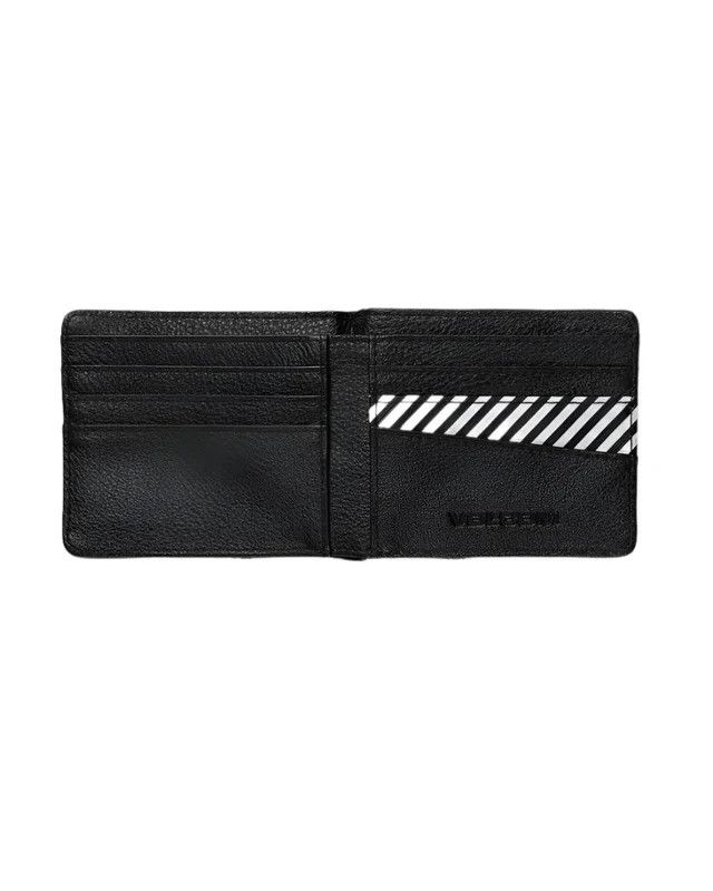 PAY-A-PAL LEATHER BIFOLD BLACK