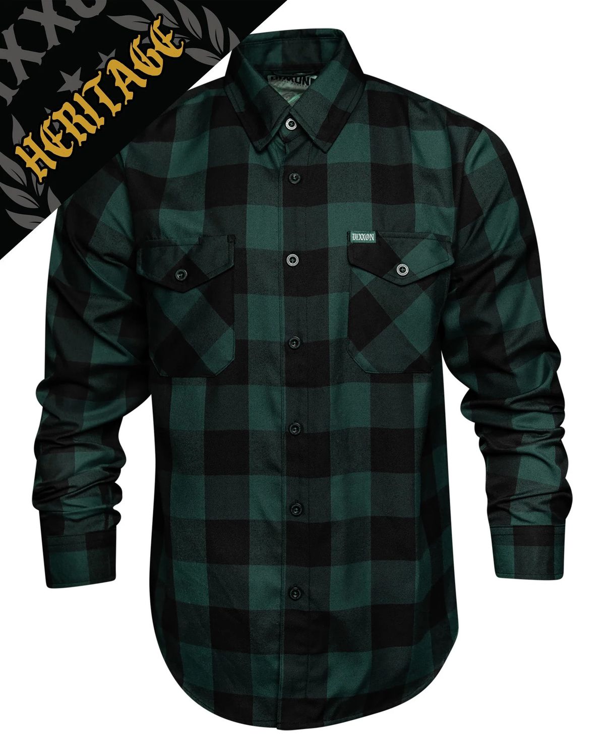 EVERGREEN HERITAGE FLANNEL GREEN